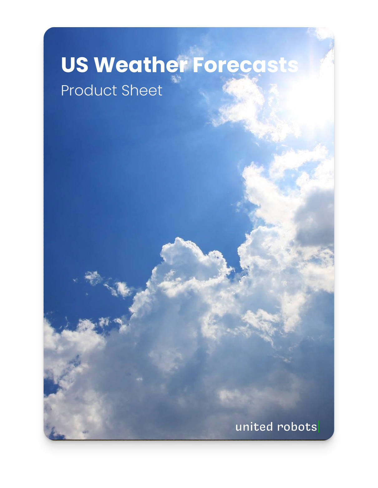 Weather Forecasts Cover